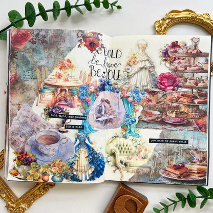 Sweet Afternoon Ephemera Mystery Kit 70PCS