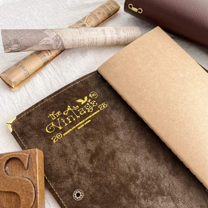 Vintage Refillable Traveler's Notebook