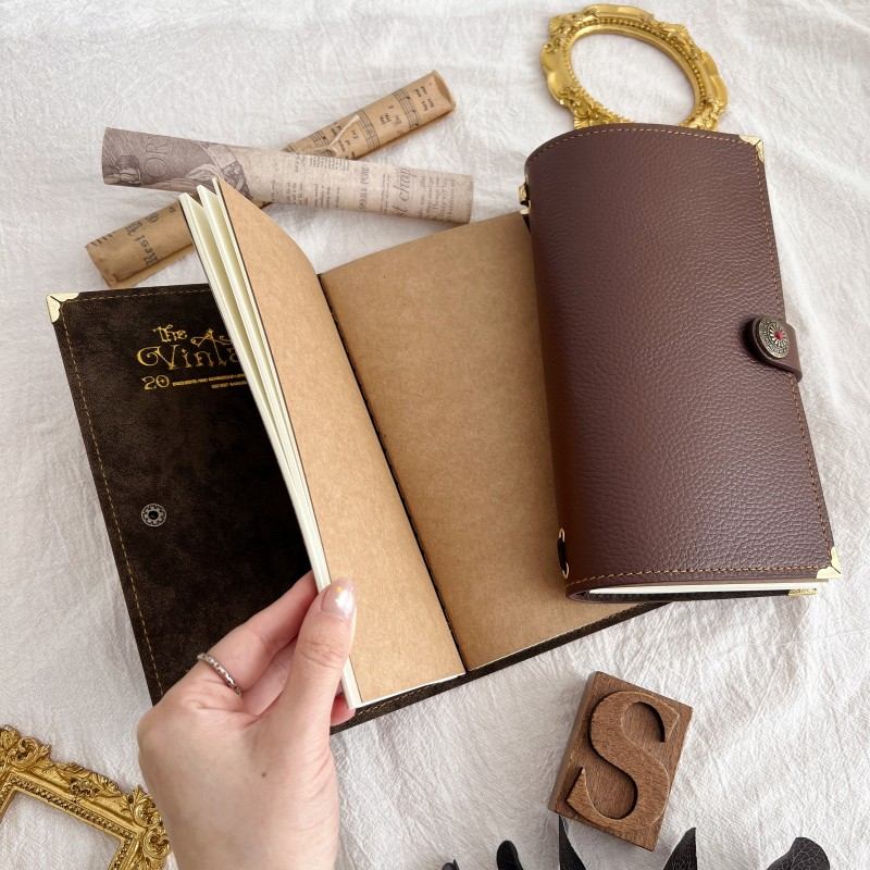 Vintage Refillable Traveler's Notebook