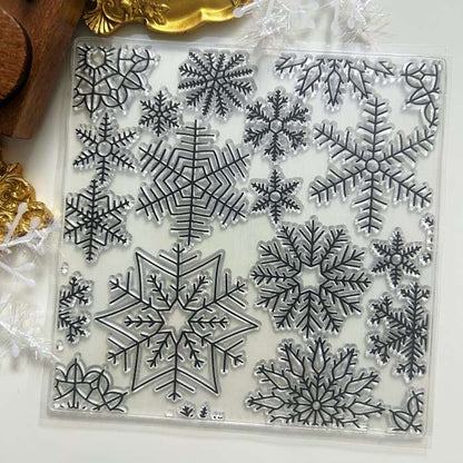 Frozen Flake Clear Stamp