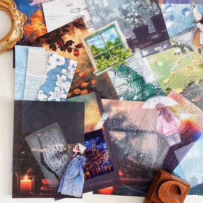 The Sound of Rain Ephemera Mystery Kit 85PCS