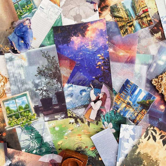 The Sound of Rain Ephemera Mystery Kit 85PCS