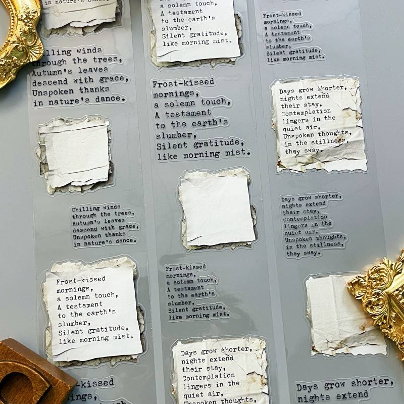 Typing PET Tape | Jian Dan