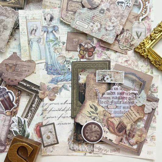 Victorian Afternoon Tea Ephemera Mystery Kit