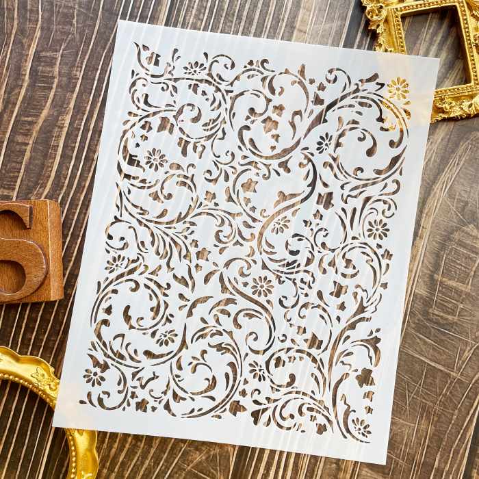 DIY Decorative Stencil NO.17