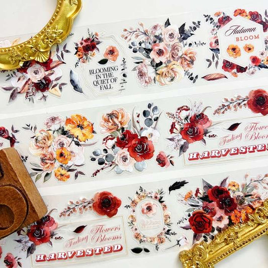 Harvested Bloom PET Tape | The Washi Tape Shop