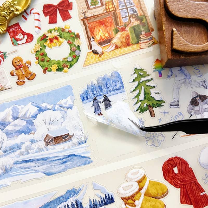 Winter's Whisper PET Tape | The Washi Tape Shop