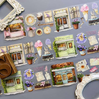 Spring Café PET Tape | The Washi Tape Shop