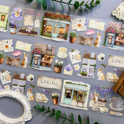 Spring Café PET Tape | The Washi Tape Shop