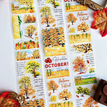 Welcome Fall PET Tape | The Washi Tape Shop