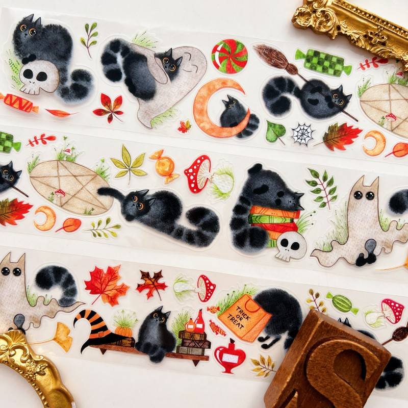 Shadow Paws PET Tape | The Washi Tape Shop