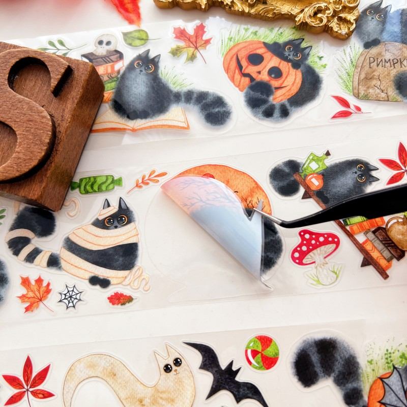 Spooky Tails PET Tape | The Washi Tape Shop