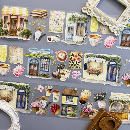 Summer Cafe PET Tape | The Washi Tape Shop