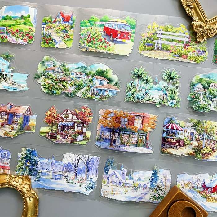 Seasonal Town PET Tape Set
