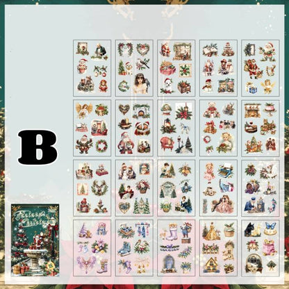 Christmas Letter Sticker Book 20Sheets