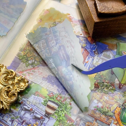 Four Times Scenery Sticker Book 20Sheets