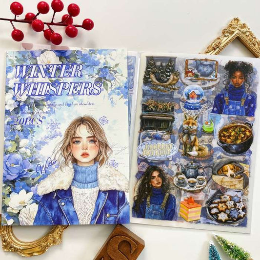 Winter Whispers Sticker Book 20Sheets
