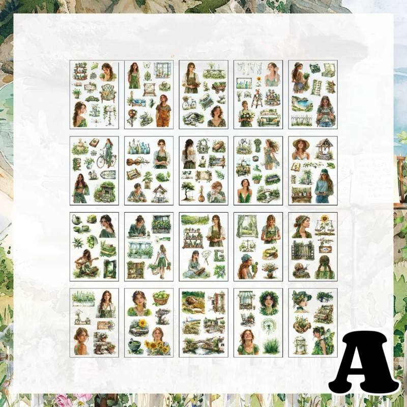 Whisper Year Sticker Book 20Sheets