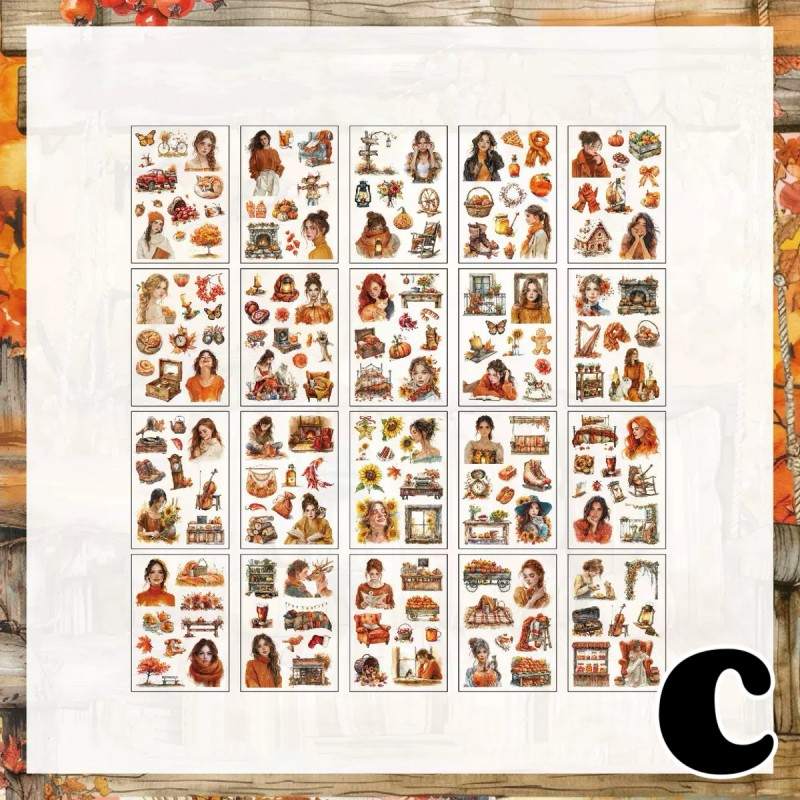 Whisper Year Sticker Book 20Sheets