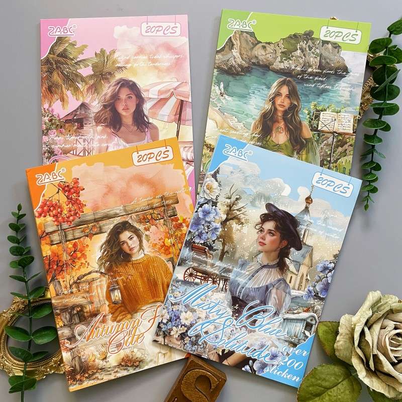 Whisper Year Sticker Book 20Sheets