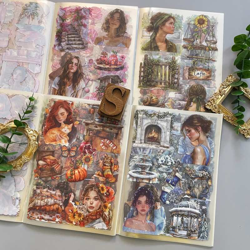 Whisper Year Sticker Book 20Sheets