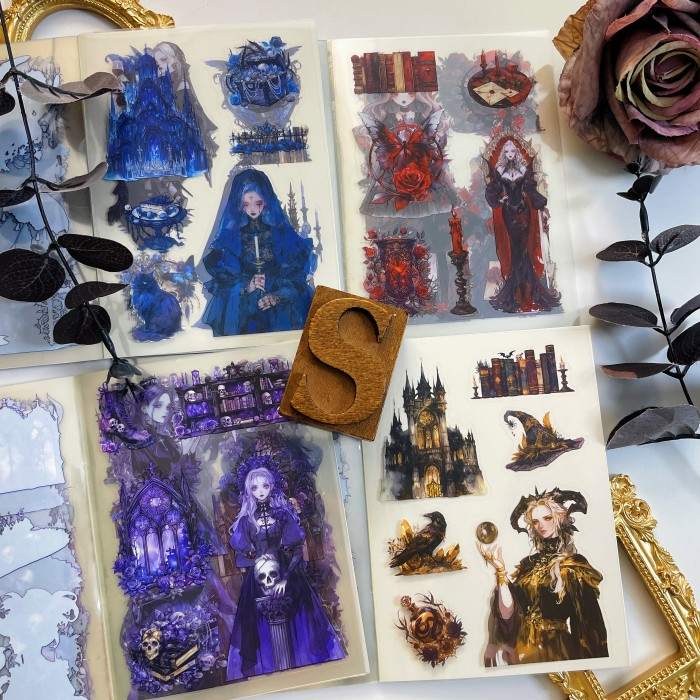 Dark Night Hymn Sticker Book 20Sheets
