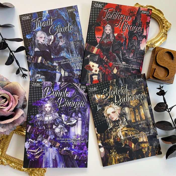 Dark Night Hymn Sticker Book 20Sheets