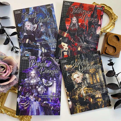 Dark Night Hymn Sticker Book 20Sheets