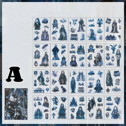 Dark Night Hymn Sticker Book 20Sheets