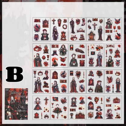 Dark Night Hymn Sticker Book 20Sheets