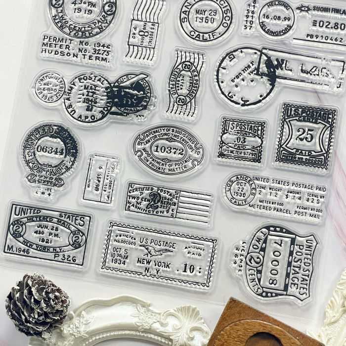 Timeless Seals Clear Stamp