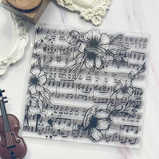 Musical Bloom Clear Stamp