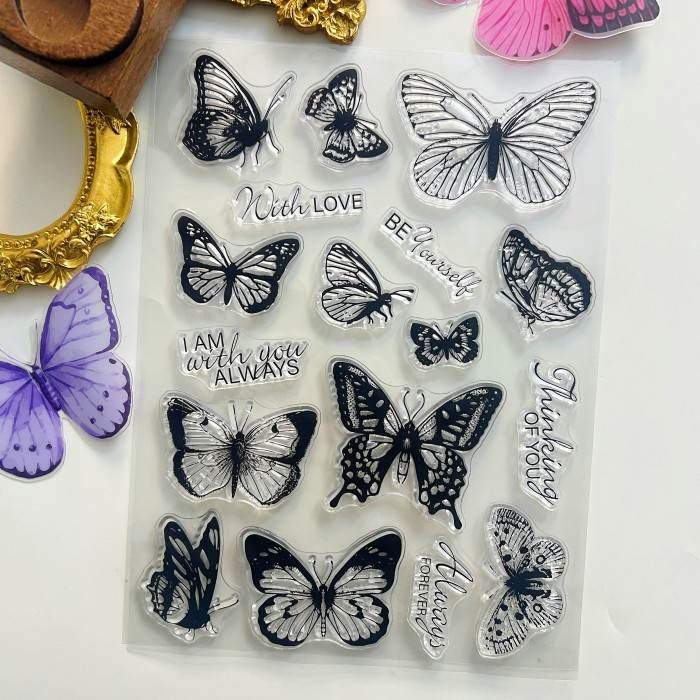 Butterfly Mark Clear Stamp