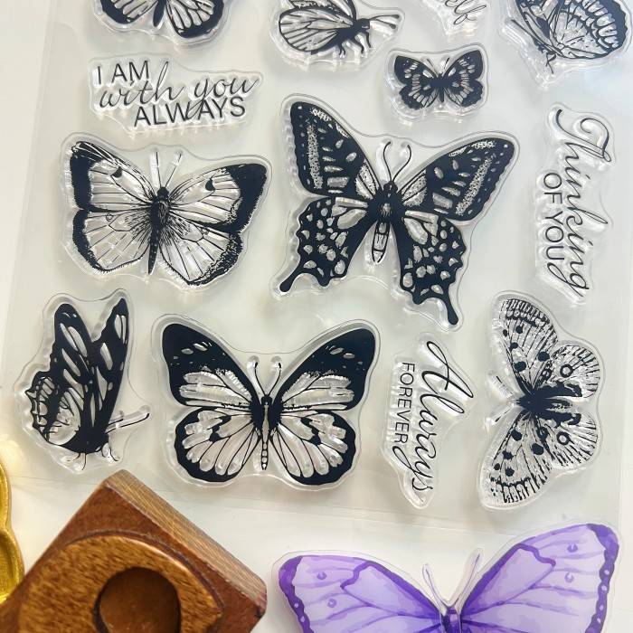 Butterfly Mark Clear Stamp