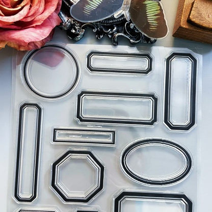 Blank Tags Clear Stamp