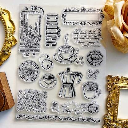 Bean Seal Clear Stamp