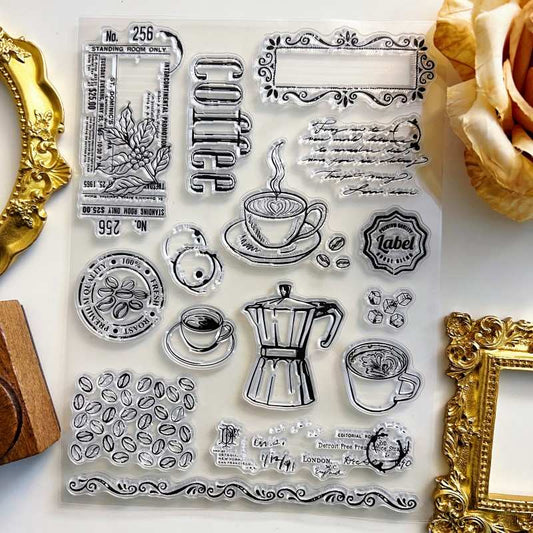 Bean Seal Clear Stamp