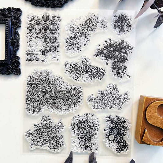 Flower Mist Clear Stamp