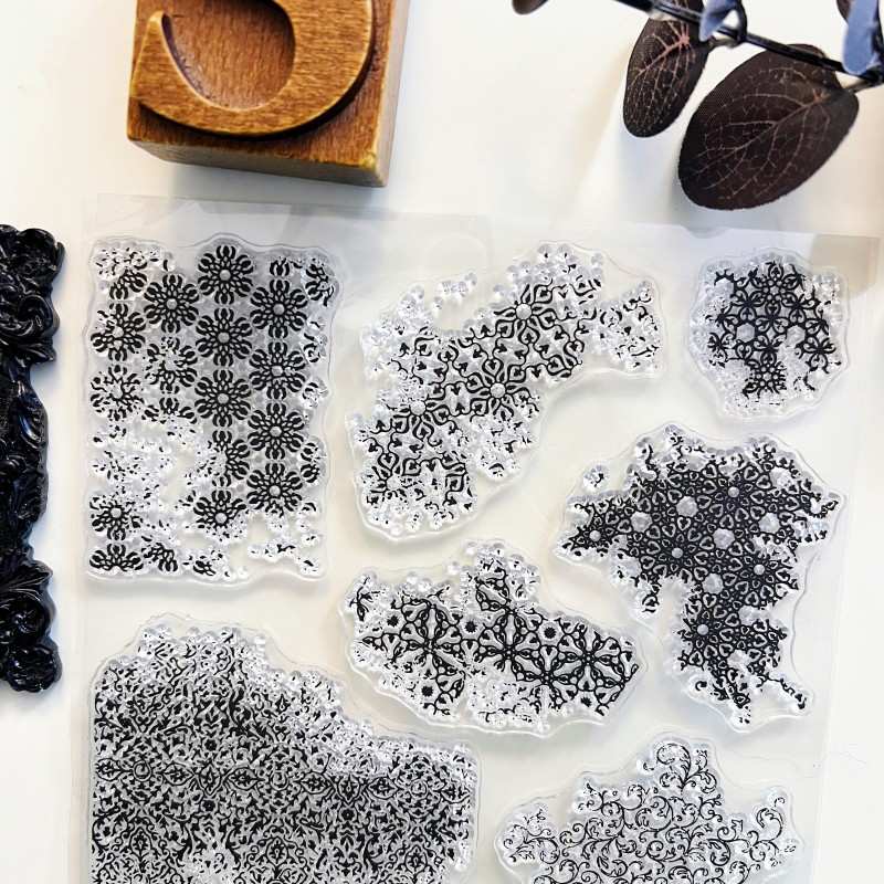 Flower Mist Clear Stamp