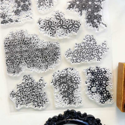 Flower Mist Clear Stamp