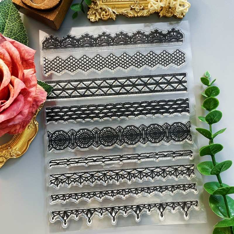 Decor Strips Clear Stamp