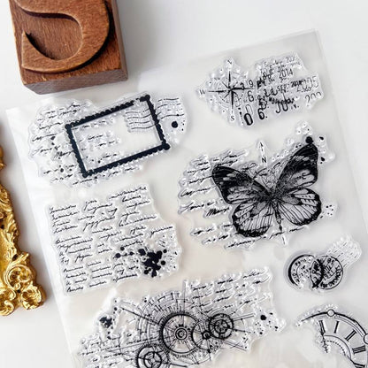 Vintage Tickets Clear Stamp