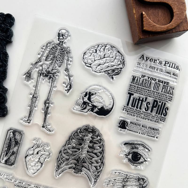 Morbid Anatomy Clear Stamp