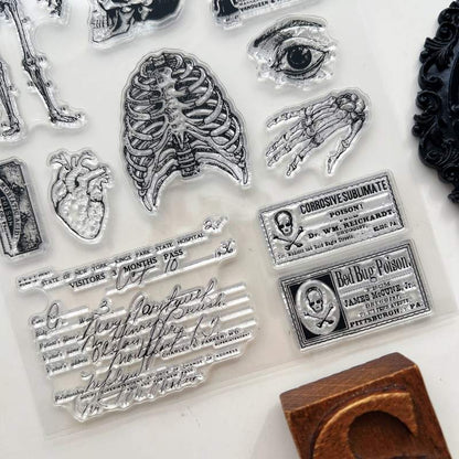 Morbid Anatomy Clear Stamp