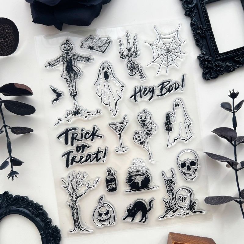 Night Trickery Clear Stamp
