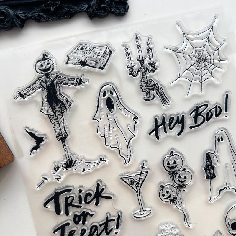 Night Trickery Clear Stamp