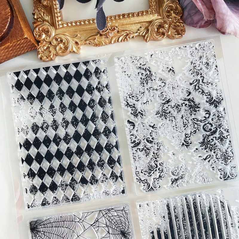 Faded Tapestry Clear Stamp