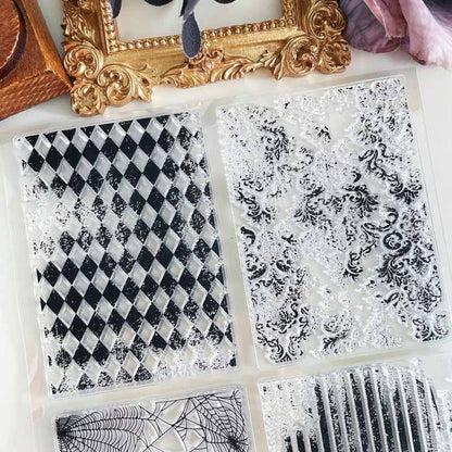 Faded Tapestry Clear Stamp