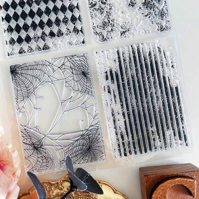Faded Tapestry Clear Stamp