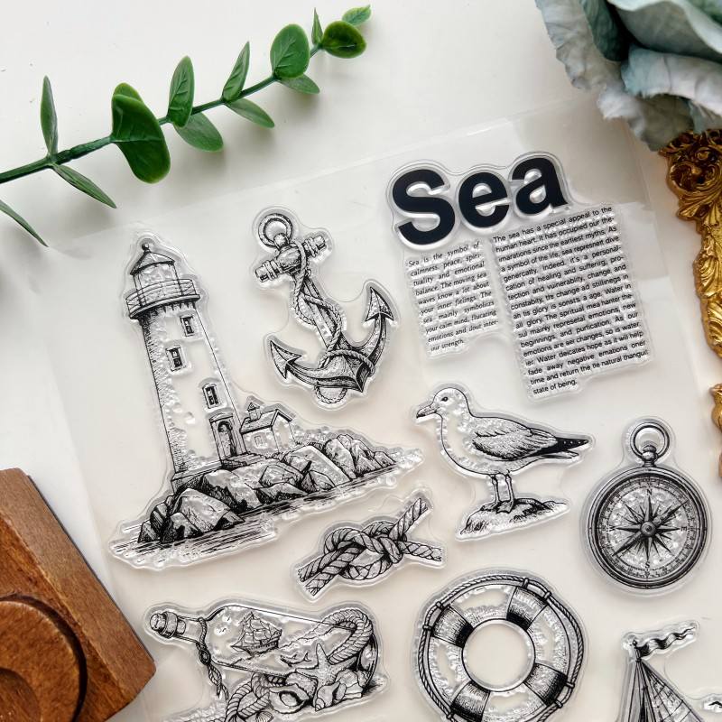 Sea Voyage Clear Stamp